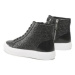 Calvin Klein Sneakersy Vulc High Top Mono Mix HW0HW01374 Čierna