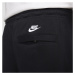 Pánske tepláky NIKE M NK CLUB FT CUFF PANT BOLT-010 BLACK WHITE