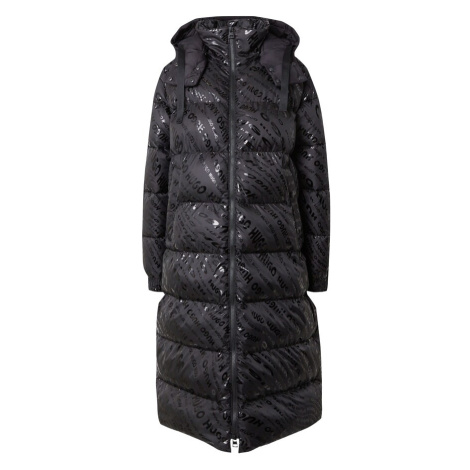 HUGO Zimný kabát 'Favina-1'  čierna Hugo Boss