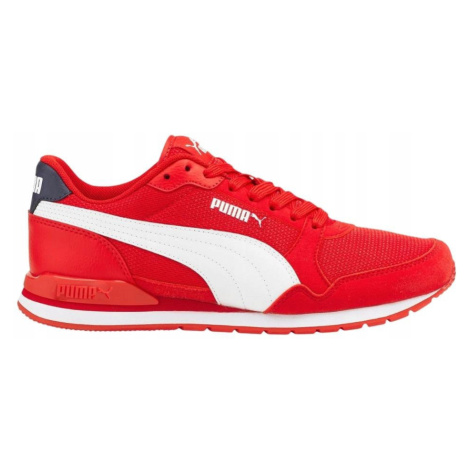 Topánky ST Runner - Puma červená-bílá