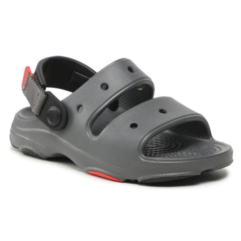 Crocs Sandále Classic All-Terrain Sandal Kids 207707 Sivá