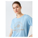 Koton Motto Printed T-Shirt Short Sleeve Crew Neck