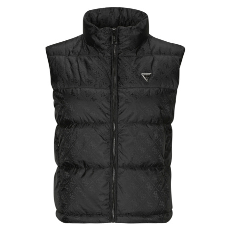 Guess  NEW 4G LOGO PADDED VEST  Bundy Čierna