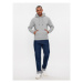 Jack&Jones Mikina Bradley 12249340 Sivá Relaxed Fit