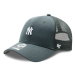 47 Brand Šiltovka MLB New York Yankees Base Runner Mesh '47 MVP B-BRNMS17CTP-CC Sivá