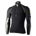 Men's T-Shirt Mico M1 Trail Zip Neck Nero