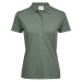 Tee Jays Dámske polo tričko - väčšej veľkosti TJ145X Leaf Green