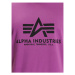 Alpha Industries Tričko Basic T-Shirt Fialová Regular Fit