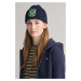 ČAPICA GANT G BADGE RIB KNIT BEANIE EVENING BLUE