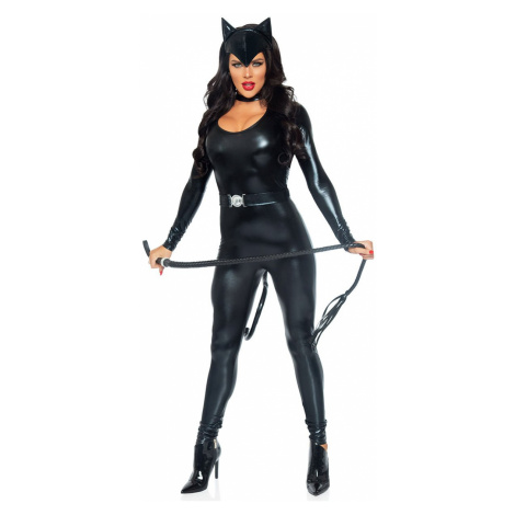 Čierny kostým Catwoman 83767 Leg Avenue