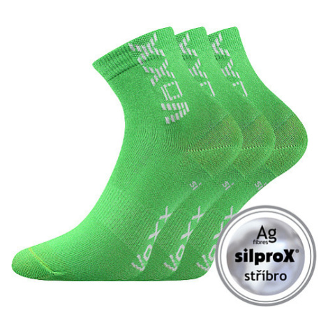 VOXX Adventurik ponožky svetlo zelené 3 páry 100051