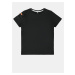 Black boys' T-shirt with print on the back name it Niklaso - unisex