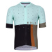 HOLOKOLO Cyklistický dres s krátkym rukávom - GRATEFUL ELITE - čierna/svetlo modrá
