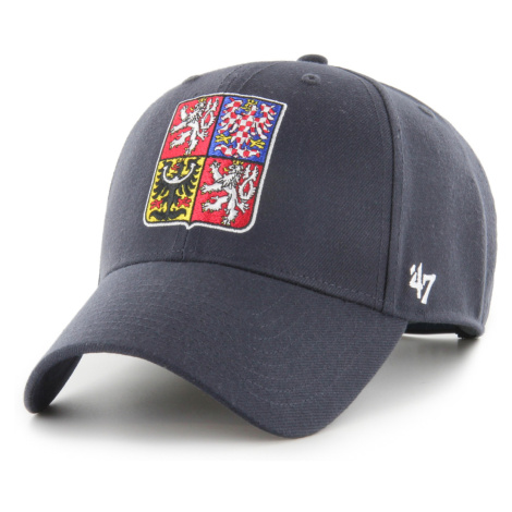 Hokejové reprezentácie čiapka baseballová šiltovka Czech Republic 47 MVP SNAPBACK Navy 47 Brand