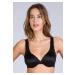 Podprsenka DIM D062R Non Padded Foulard Bra black Farba: Čierna