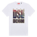 Tričko Diesel T-Diegor-L7 T-Shirt Biela