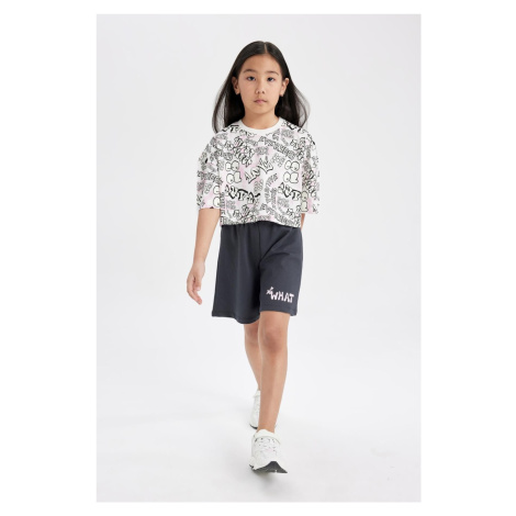 DEFACTO Girls&#39; Printed Shorts