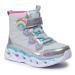 Skechers Čižmy Heart Lights Sweet Styling 302668L/SMLT Strieborná