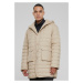 Men's parka with Polar Fleece lining beige