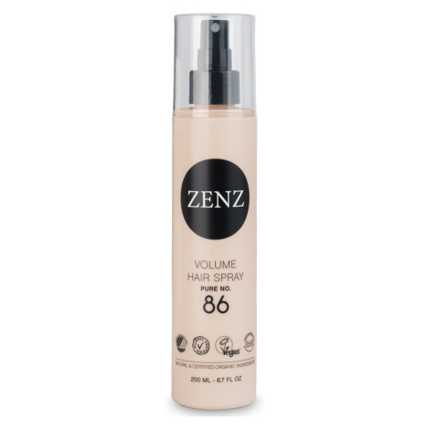 Lak na objem vlasov so strednou fixáciou Zenz Volume Hair Spray Pure No. 86 - 200 ml + darček za