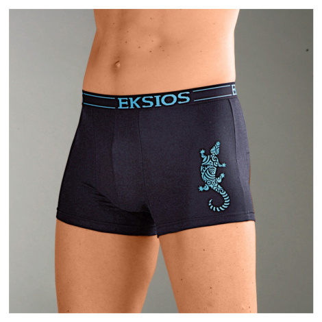 Súprava 4 boxeriek s výrazným pružným pásom a potlačou Gekon Blancheporte