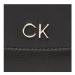 Calvin Klein Kabelka Re-Lock Crossbody W/Flap Pbl K60K610197 Čierna