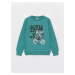 LC Waikiki Crew Neck Printed Long Sleeve Boys' T-Shirt