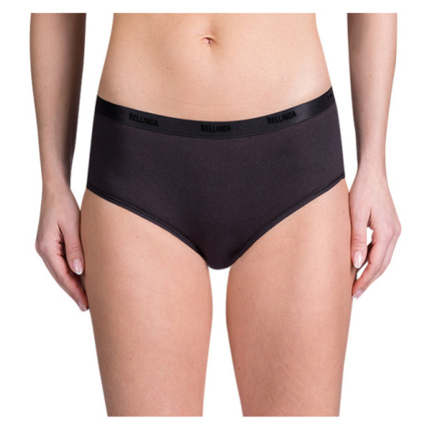 Dámske bavlnené nohavičky LADIES COTTON BOXER - BELLINDA - Black