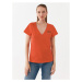 Pinko Tričko 100372 A0MA Oranžová Regular Fit