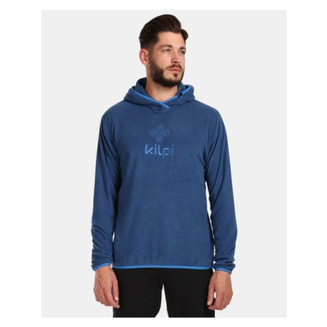 Men's fleece hooded sweatshirt Kilpi FLOND-M Dark blue