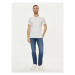 Guess Tričko Caleb U97M01 KCD31 Biela Slim Fit