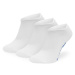 Reebok Súprava 3 párov kotníkových ponožiek unisex R0253-SS24 (3-pack) Biela