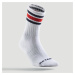 Tenisové ponožky RS 500 vysoké biele (3 páry)