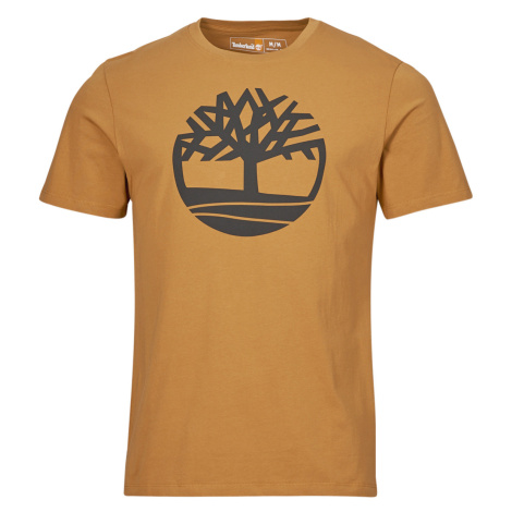 Timberland  Tree Logo Short Sleeve Tee  Tričká s krátkym rukávom Žltá
