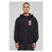 Puffer Peace Heavy Oversize Zip Hoody black