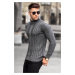 Madmext Anthracite Turtleneck Knitwear Sweater 5764