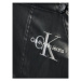 Calvin Klein Jeans Šaty z imitácie kože IG0IG01675 Čierna Regular Fit