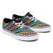 Dámska rekreačná obuv VANS WM Doheny (Rainbow Mini Check) black white