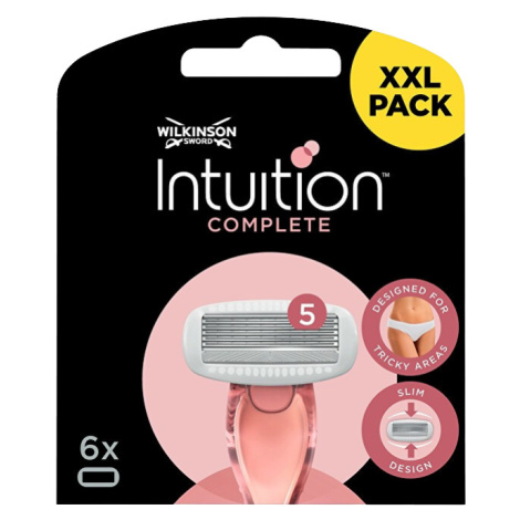 Wilkinson Sword Intuition Complete náhradné hlavice 6 ks