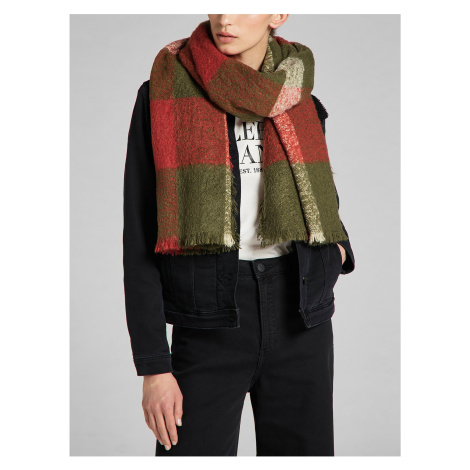 Red-green women's plaid Lee scarf - Men's