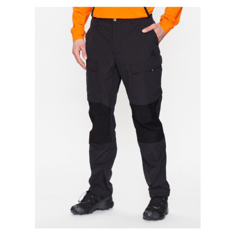 Halti Outdoorové nohavice Hiker 064-0619 Čierna Regular Fit