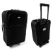 Set 4 čiernych cestovných kufrov &quot;Standard&quot; - veľ. S, M, L, XL