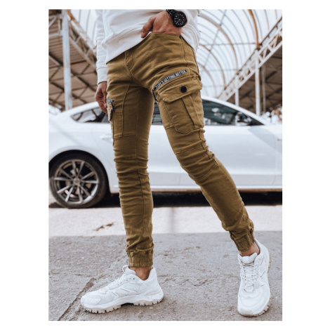 Camel Mens Denim Cargo Pants Dstreet