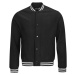 Jack & Jones  JJZAC WOOL BOMBER  Bundy Čierna