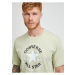 Svetlozelené pánske tričko Converse