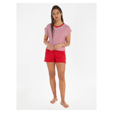White-Red Women Striped Pajamas Tommy Hilfiger Underwear - Women