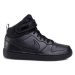 Nike Sneakersy Court Borough Mid 2 (GS) CD7782 001 Čierna