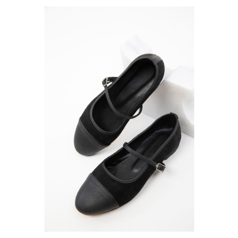 Soho Women's Black Ballerinas 20018