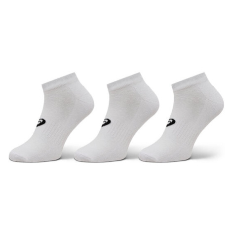 Asics Súprava 3 párov kotníkových ponožiek unisex 3PPK Ped Sock 155206 Biela