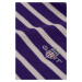 TOP GANT SHIELD SLIM RIBBED STRIPED TOP PANSY PURPLE